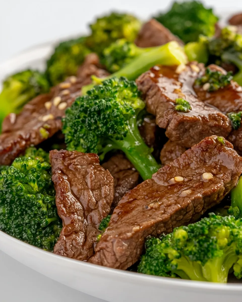 Delicious Steak and Broccoli shot