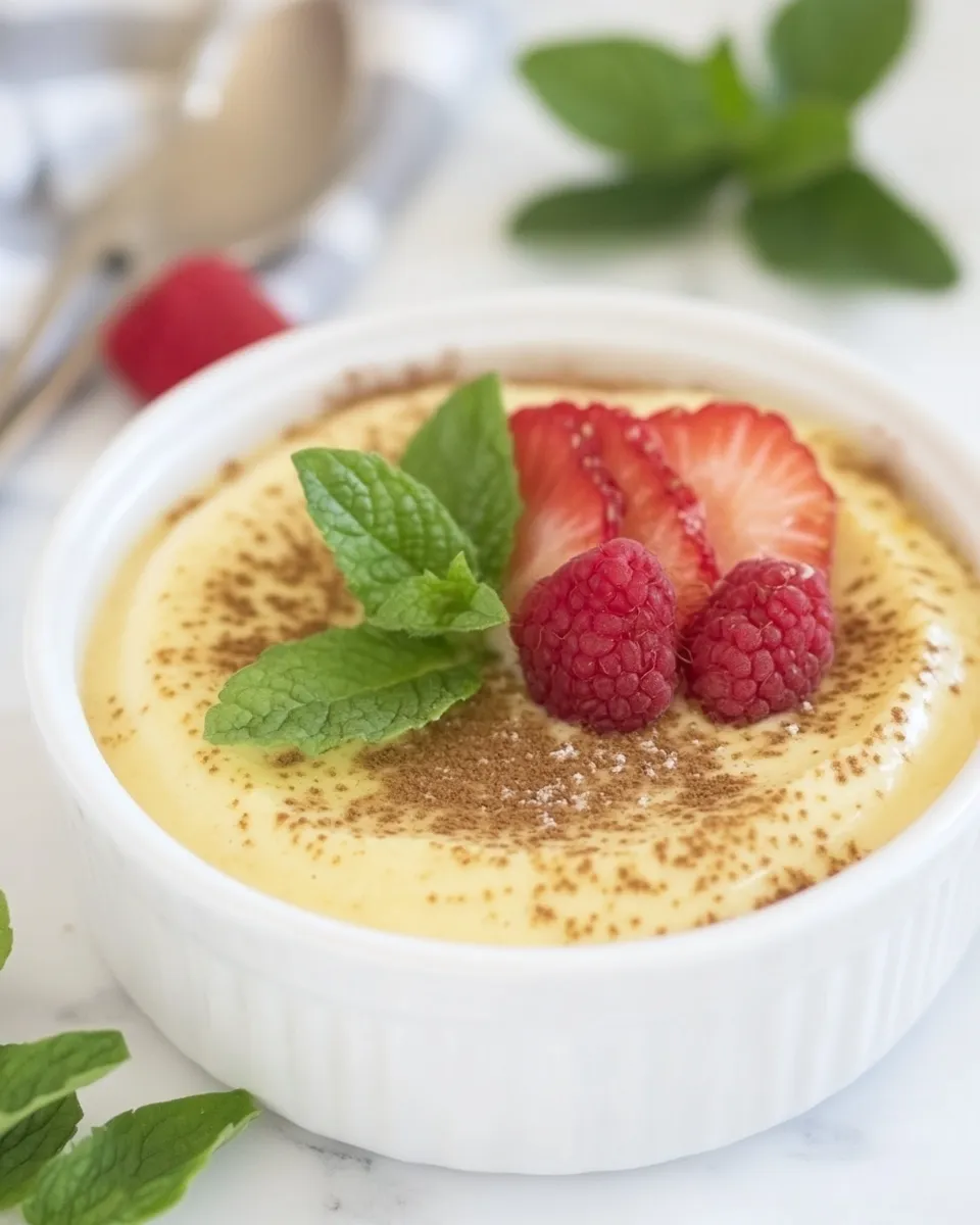 Classic Sugar Free Custard (Keto) dish photo