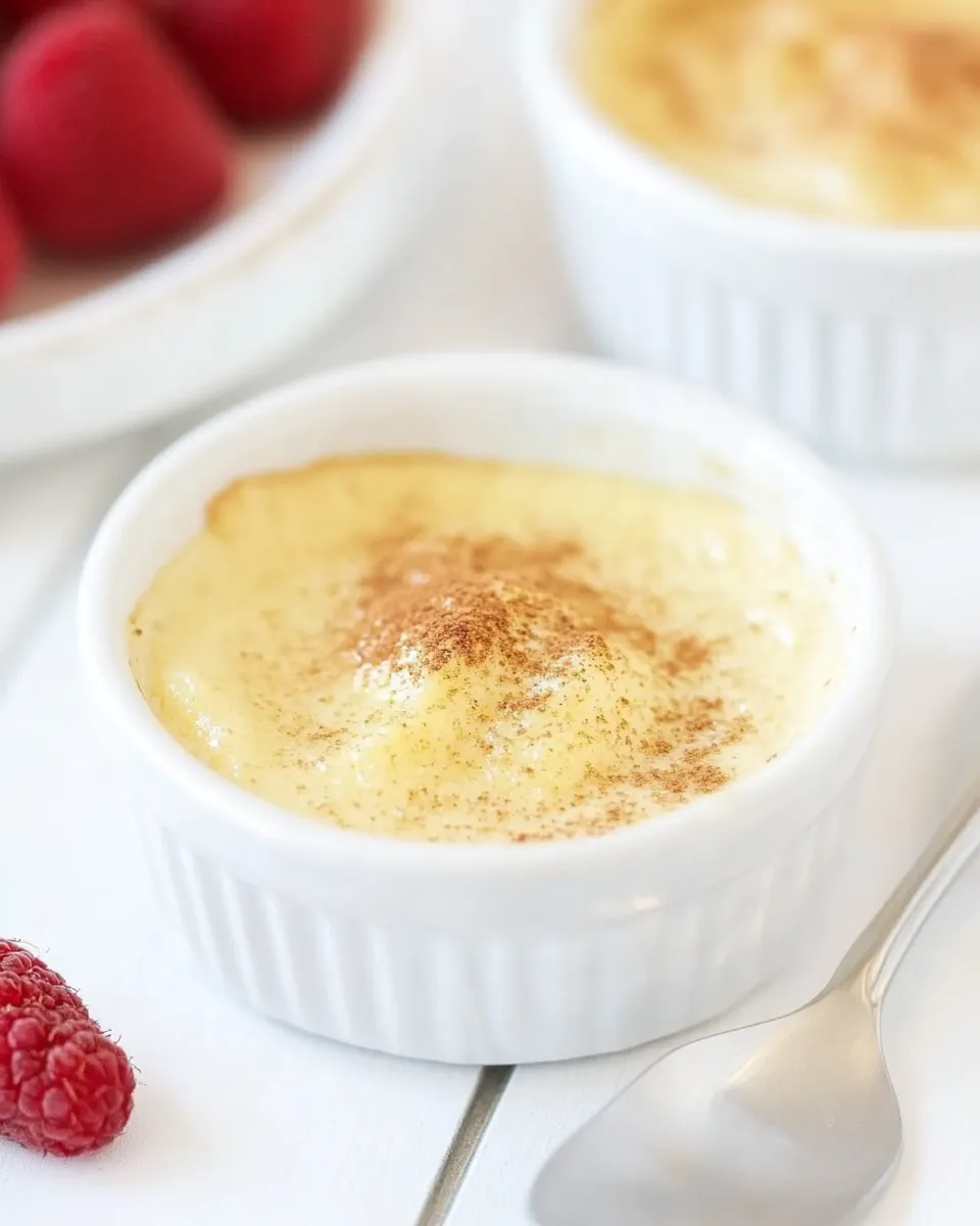 Delicious Sugar Free Custard (Keto) food shot