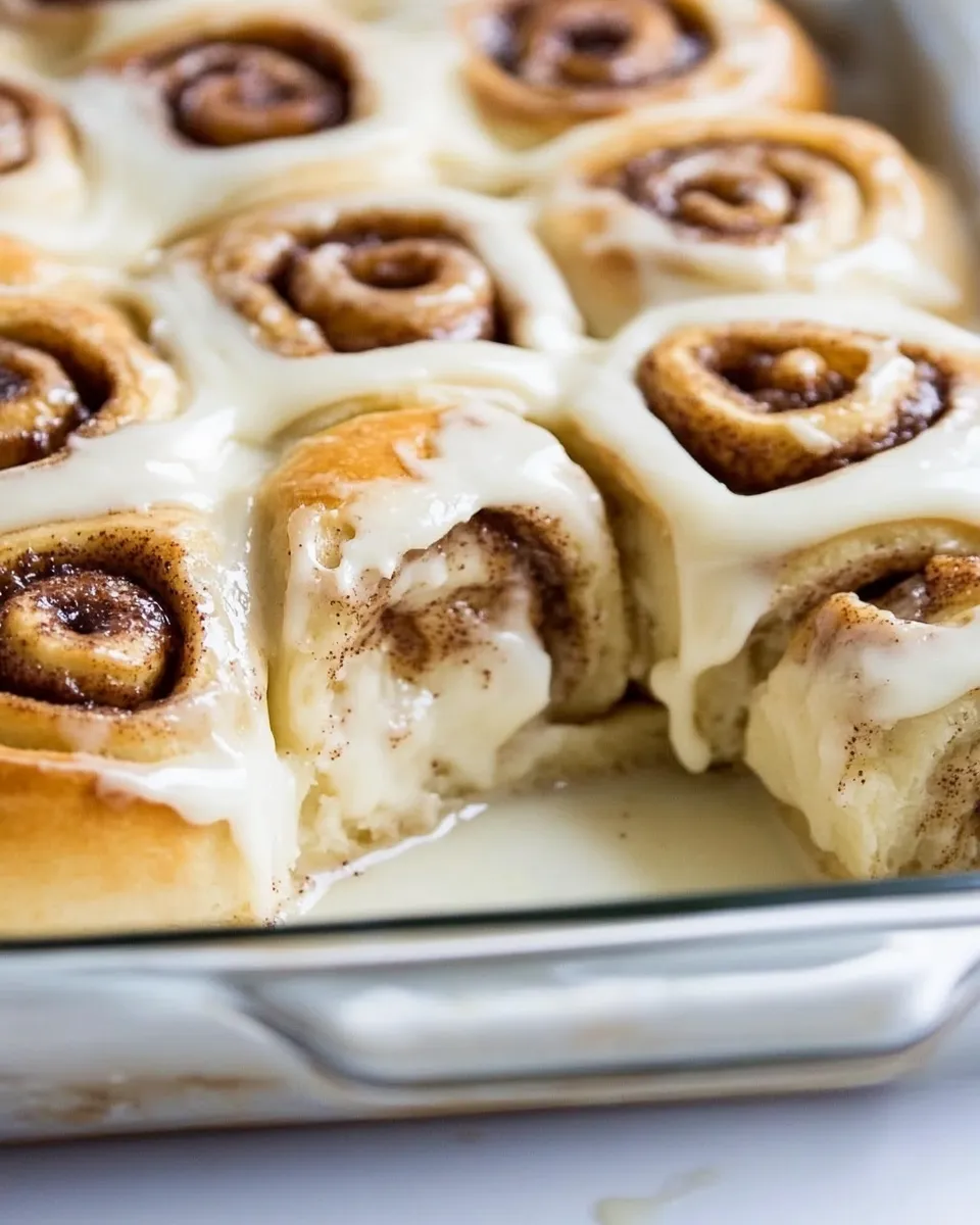 Easy Super Easy Cinnamon Rolls Recipe shot