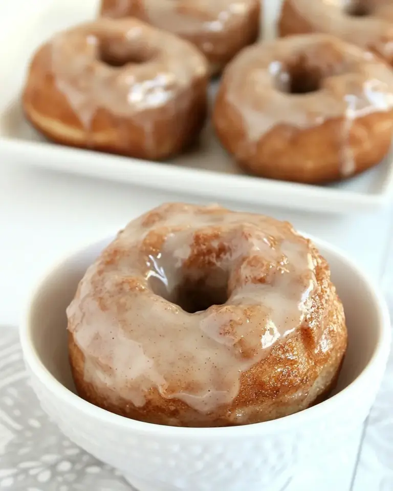 Easy Super Simple Cinnamon Bun Donuts photo