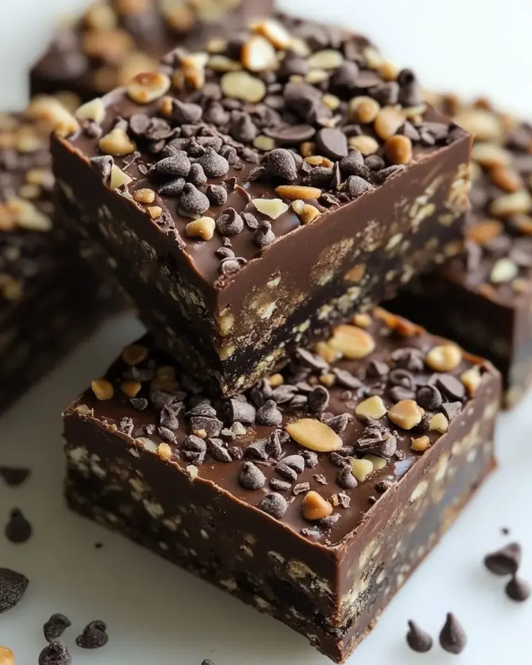 Homemade Superfood Chocolate Fudge Bars photo