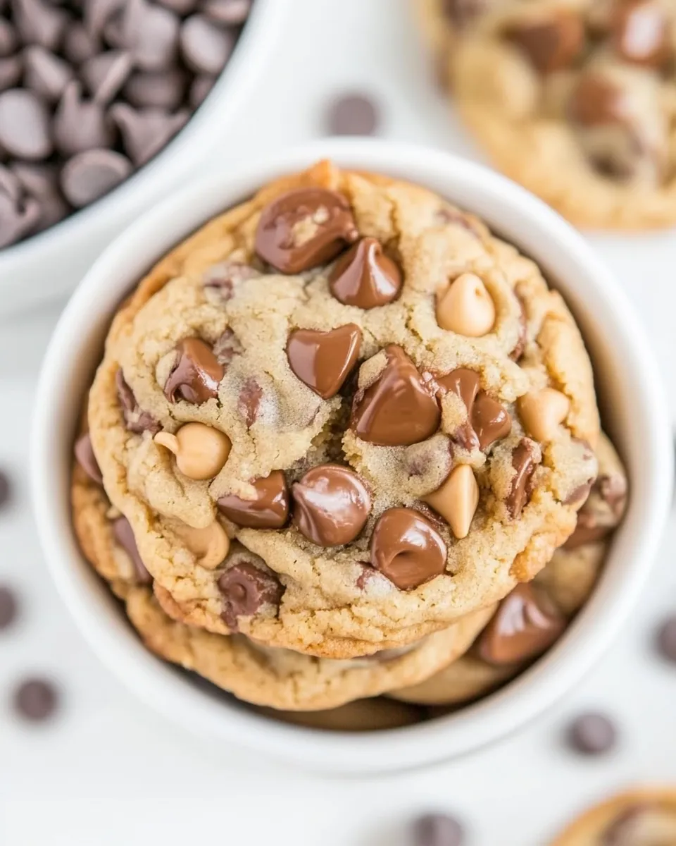 Delicious TURTLES Candies Chocolate Chip Cookies image