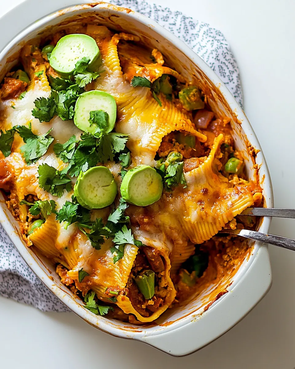 Delicious Taco Pasta Shells image