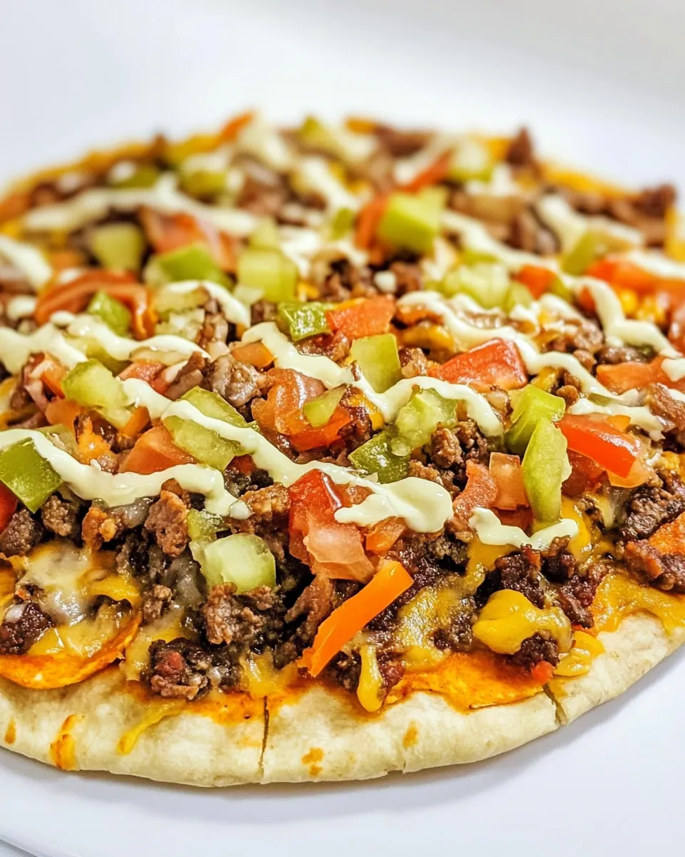 Classic Taco Villa Things (Mexican Pizza) image