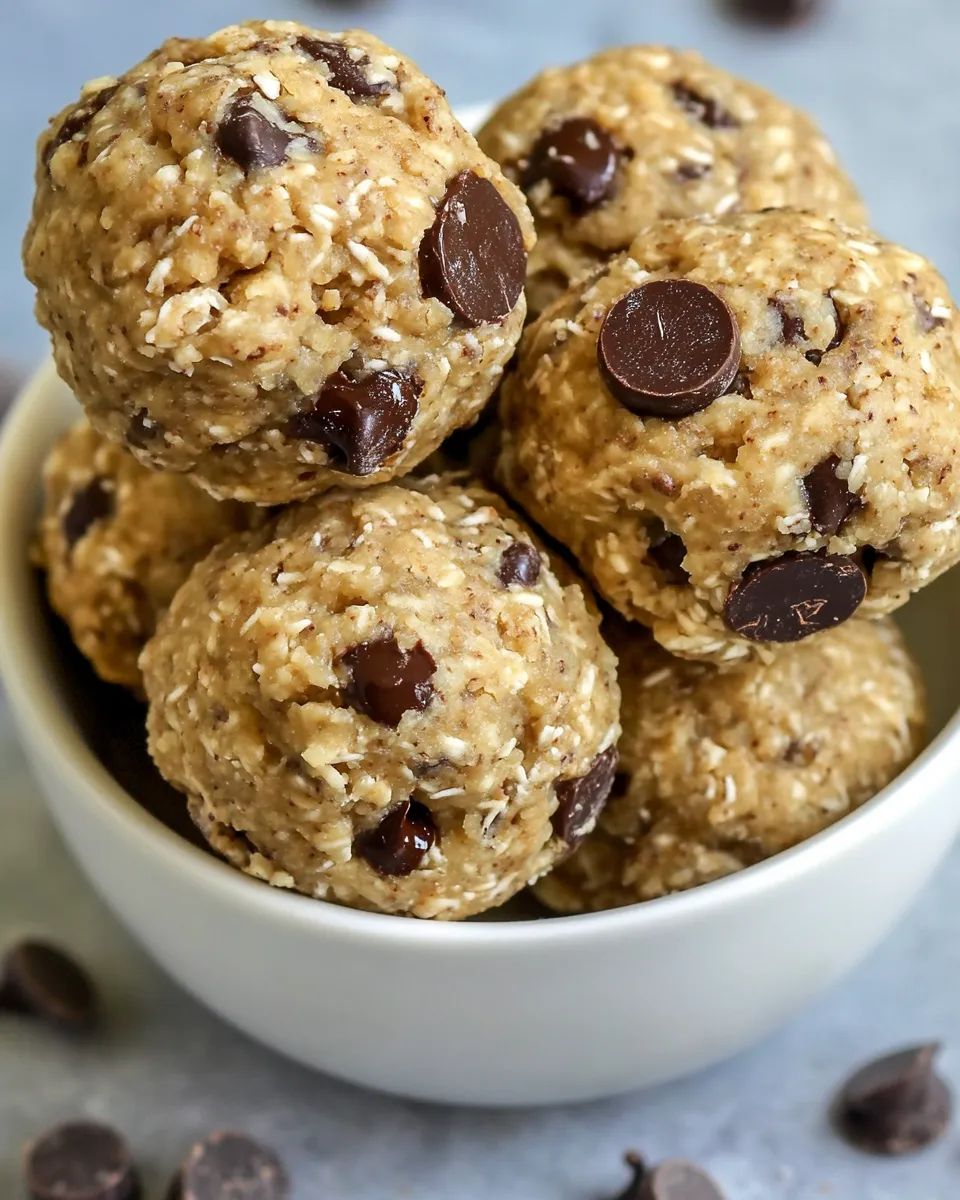 Easy Tahini-Chocolate Chip Energy Bites photo
