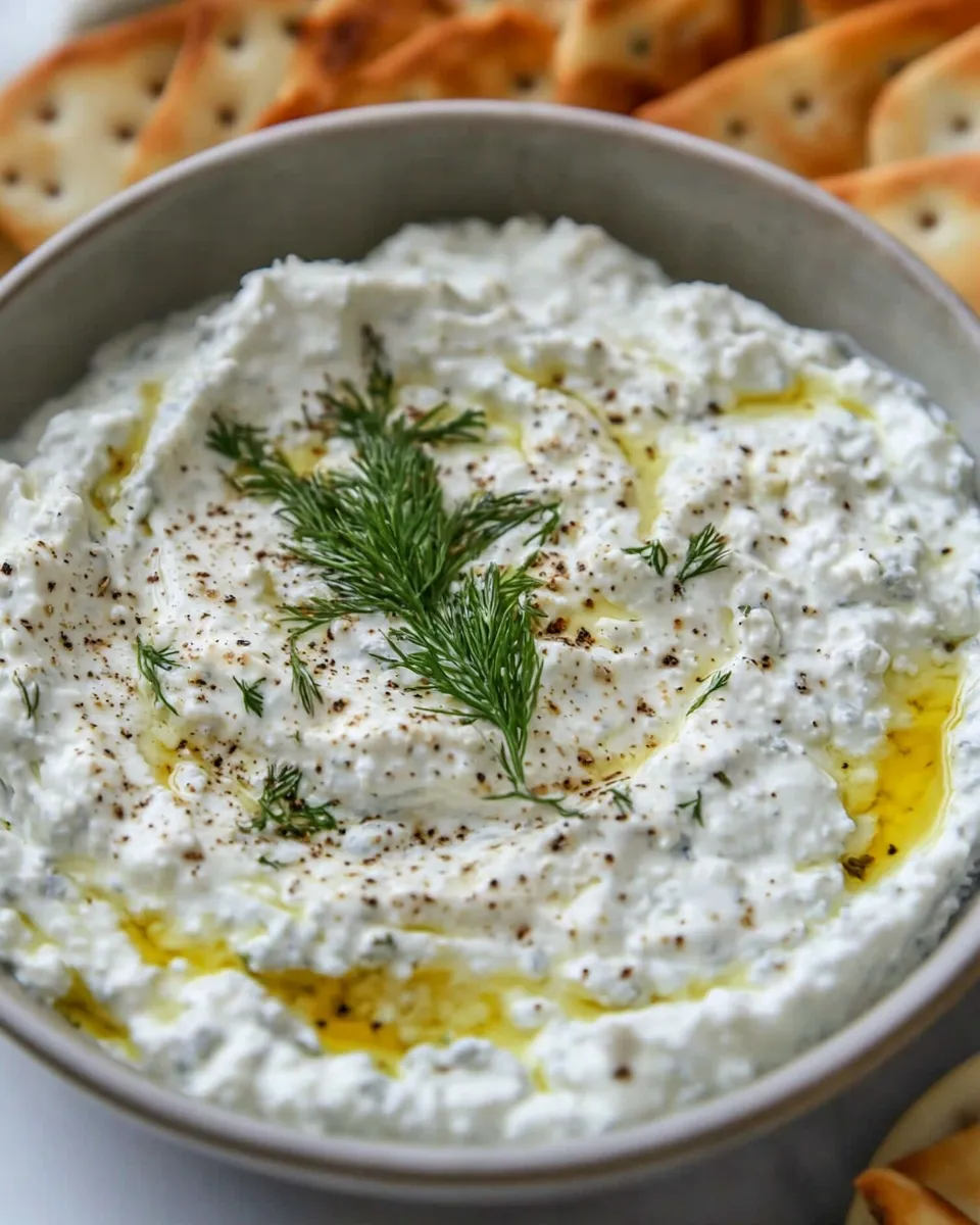 Classic Tasty Cottage Cheese Dip image