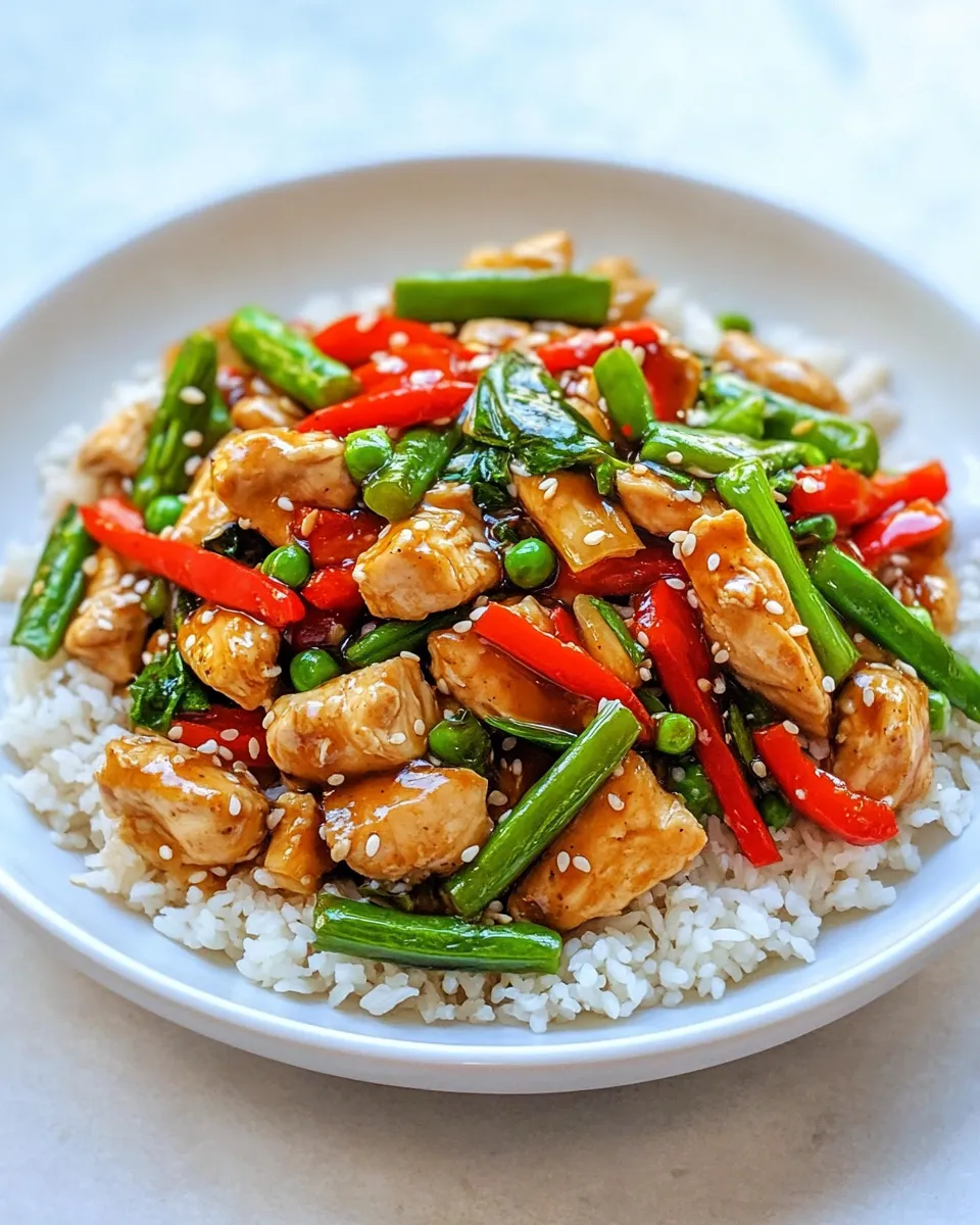 Easy Teriyaki Chicken Stir Fry recipe photo