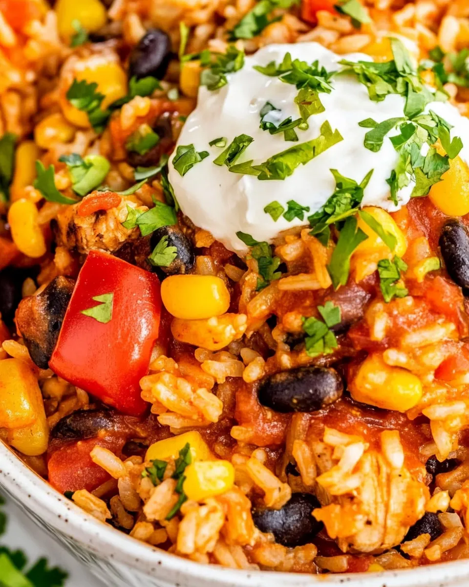 Delicious Tex Mex Chicken And Rice image