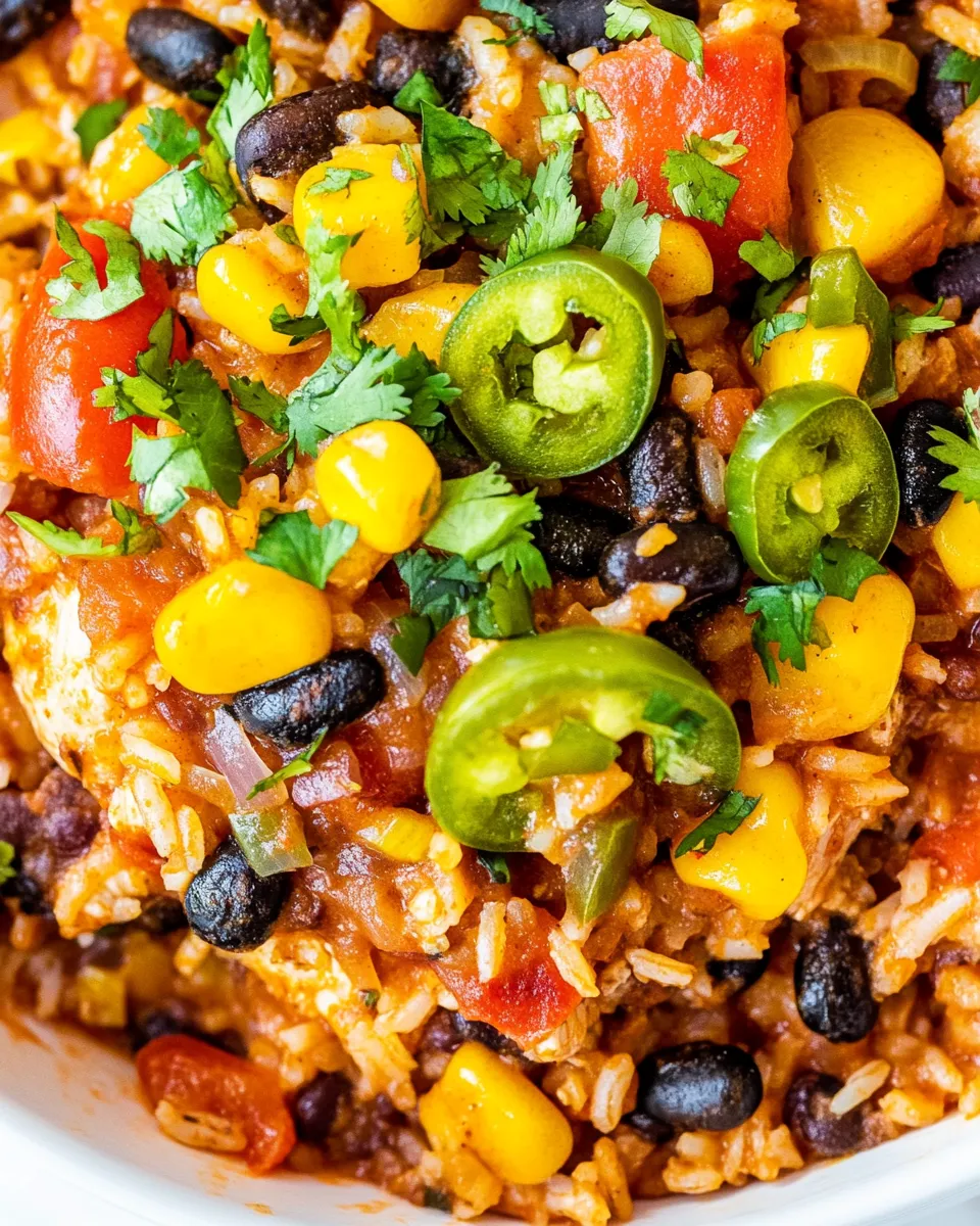 Quick Tex Mex Chicken And Rice recipe photo