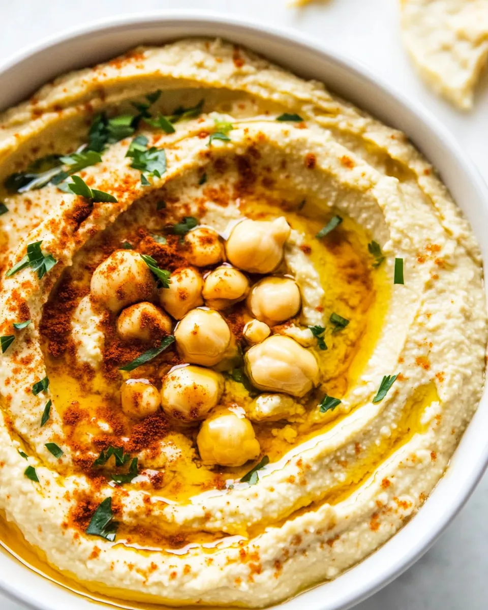 Homemade The BEST Hummus I Have Ever Had! photo