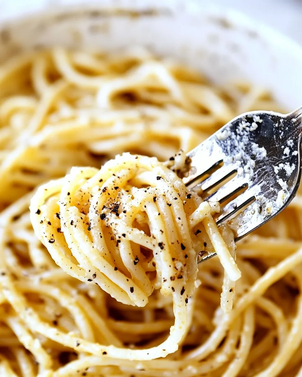 Homemade The Best Cacio e Pepe Recipe photo