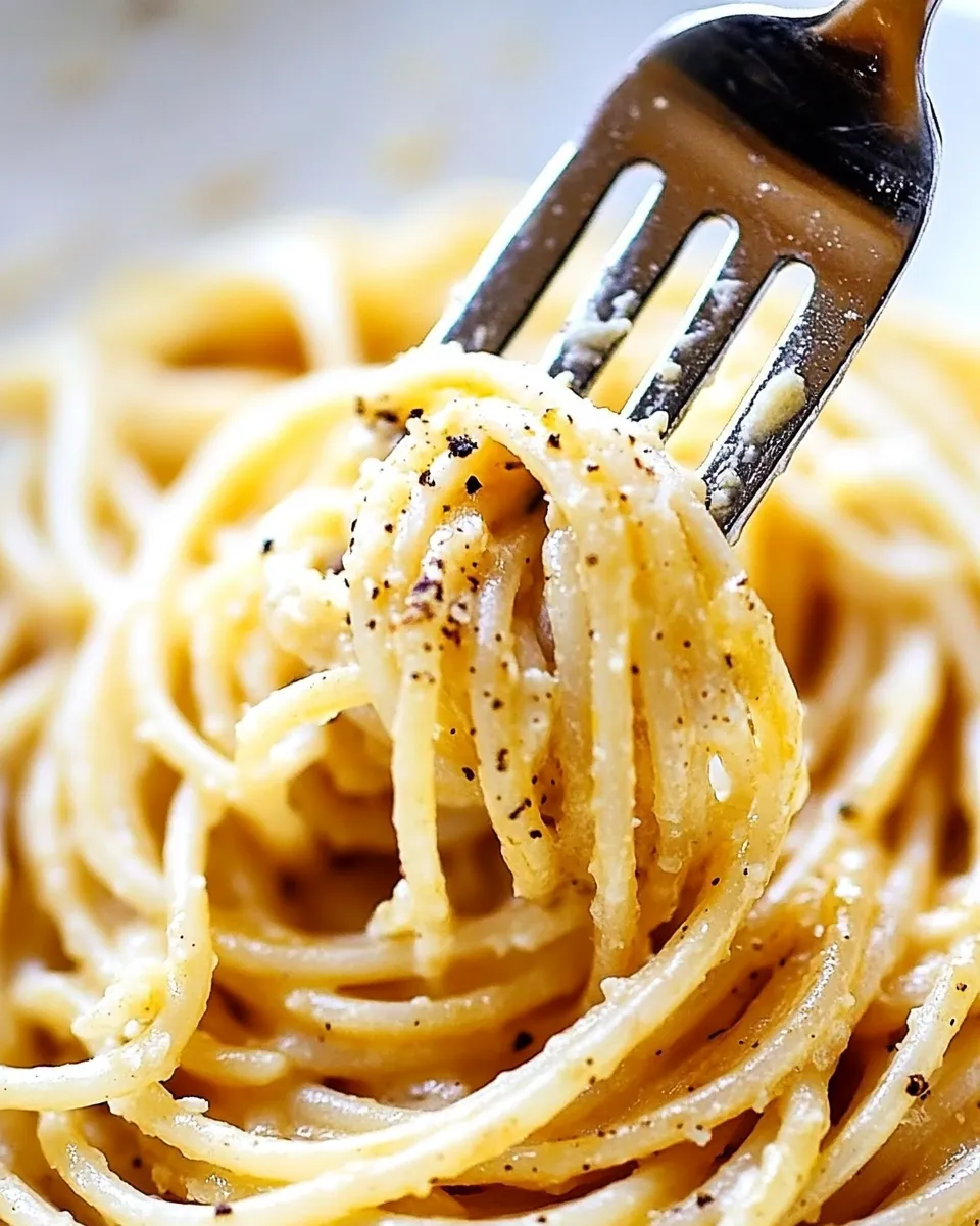 Easy The Best Cacio e Pepe Recipe shot