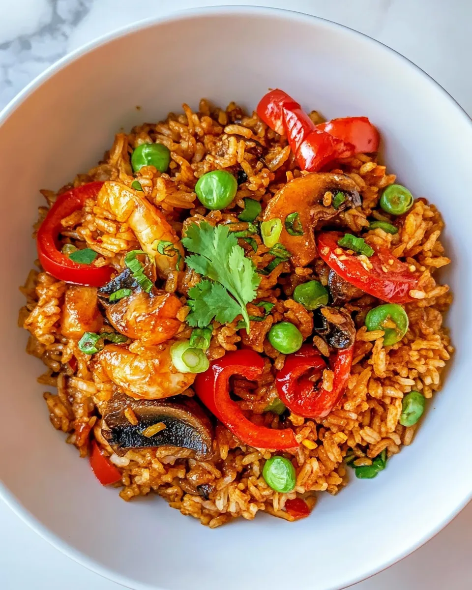 Easy Tom Yum Fried Rice recipe photo