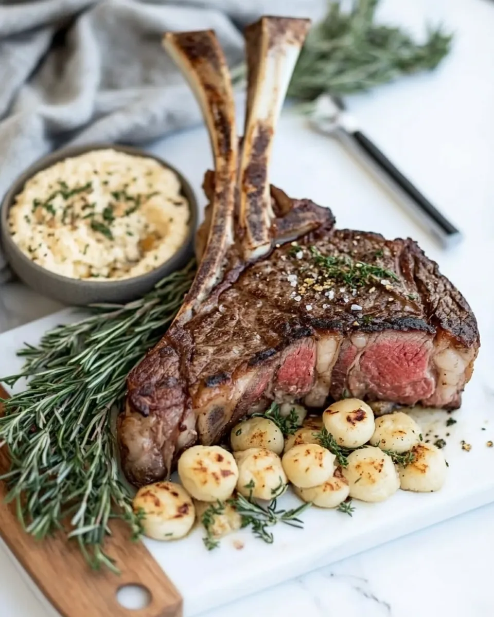 Classic Tomahawk Steak Recipe image