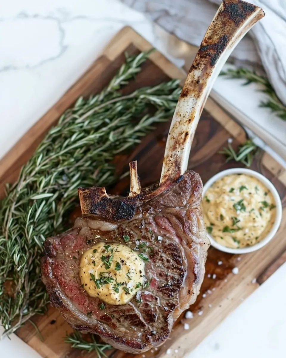 Delicious Tomahawk Steak Recipe dish photo