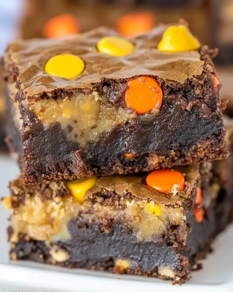 Homemade ULTIMATE Reeses Brownies photo