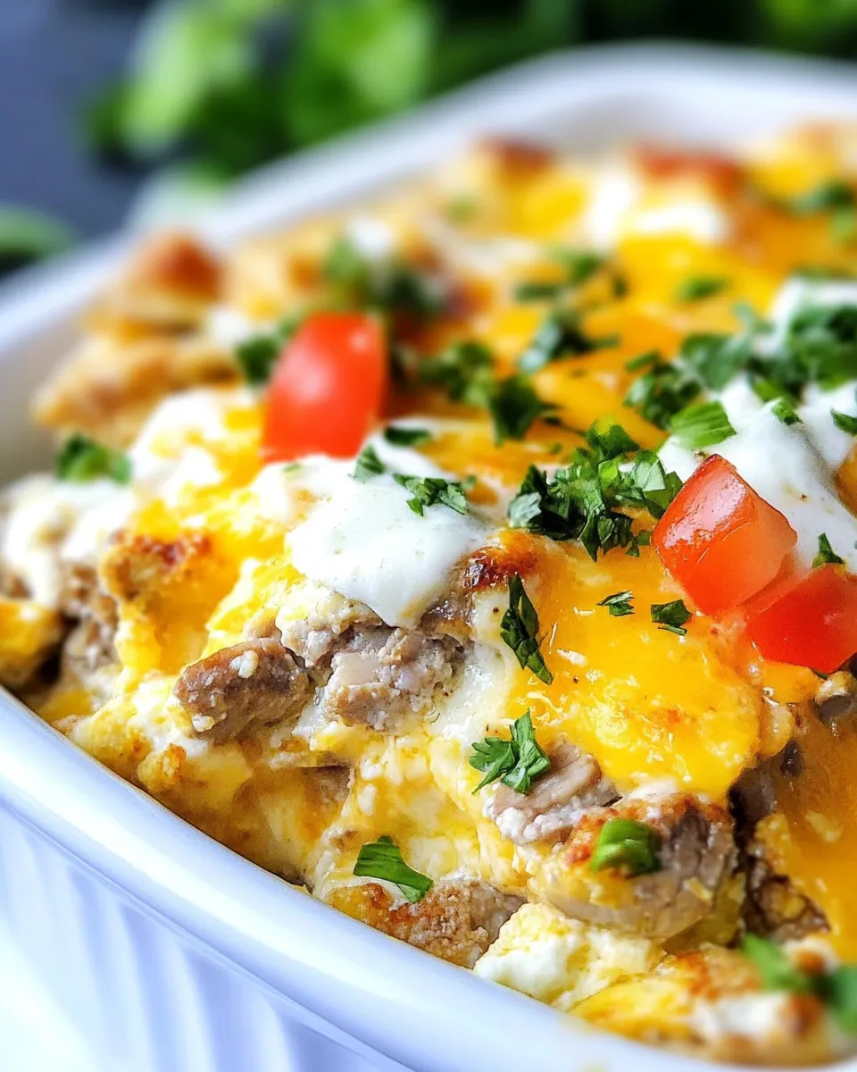 Easy Ultimate Sunday Breakfast Casserole recipe photo