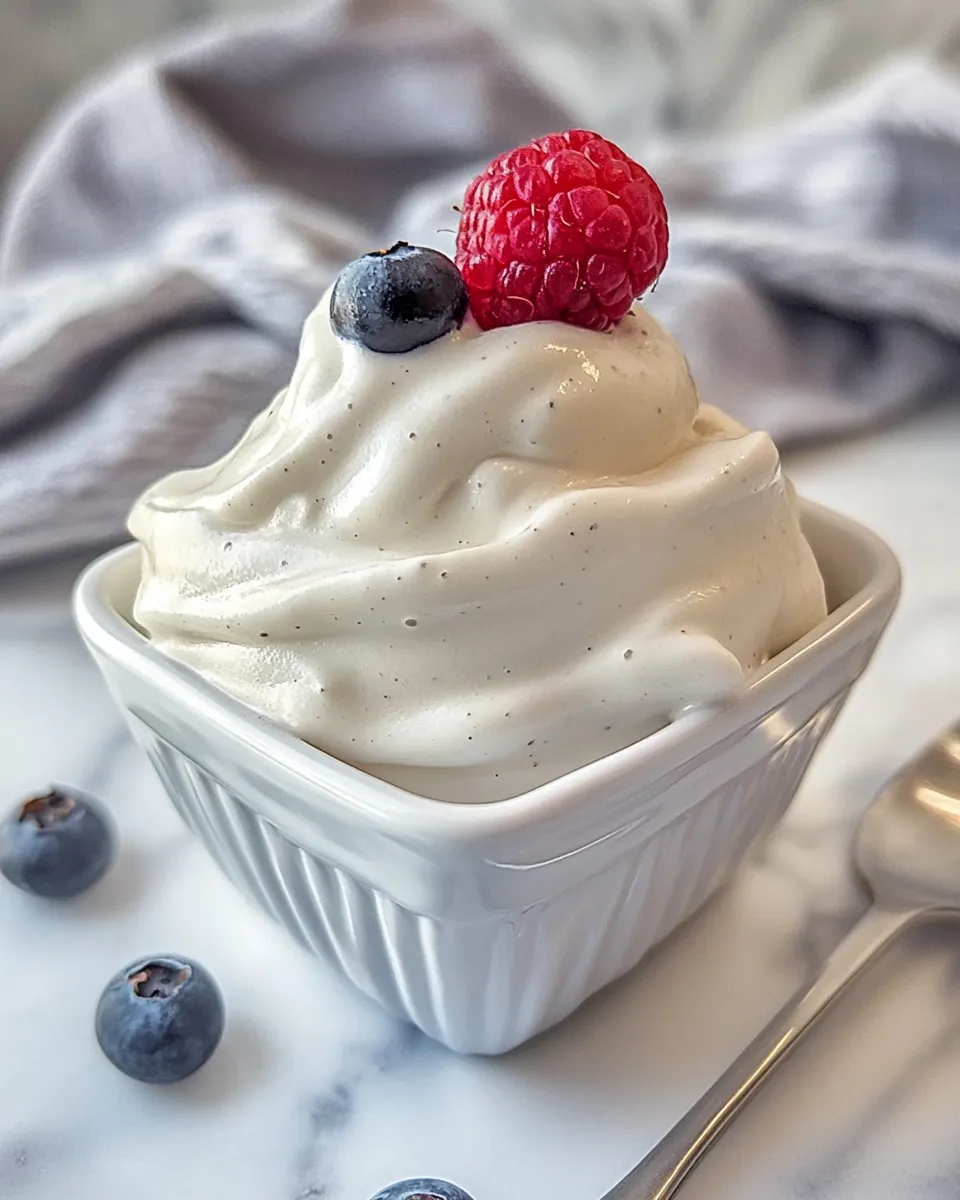 Easy Vanilla Bean Chantilly Cream recipe photo