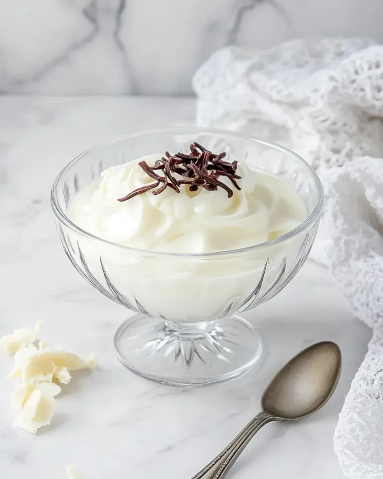 Homemade Vanilla Mousse recipe photo
