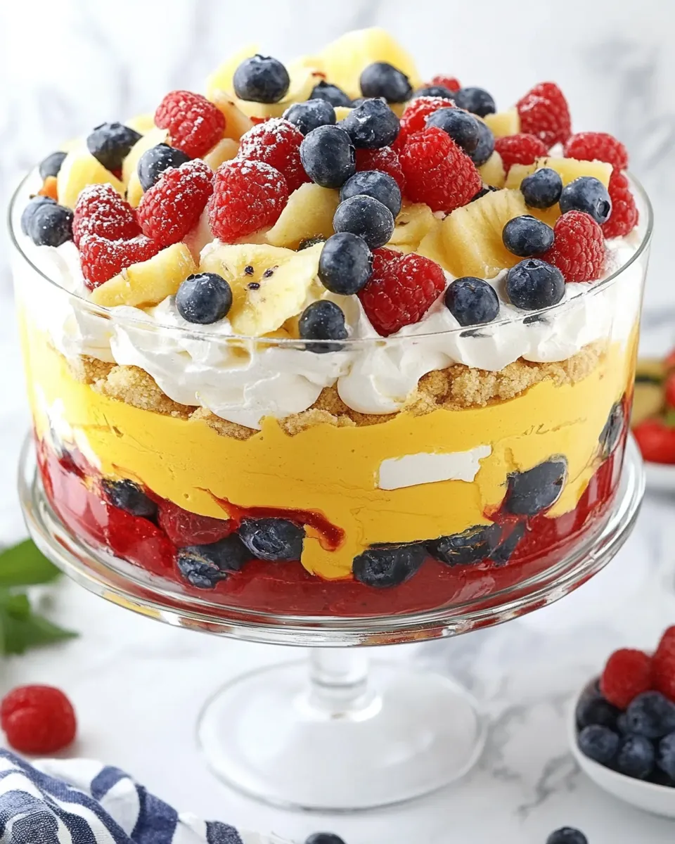 Easy Vanilla Trifle recipe photo
