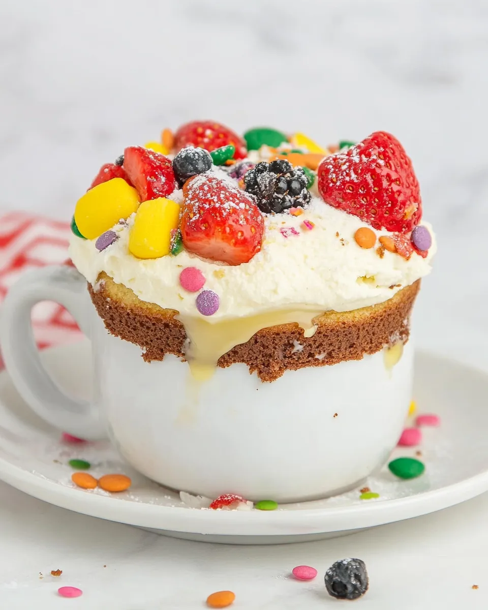Quick Vegan Mug Cake recipe photo