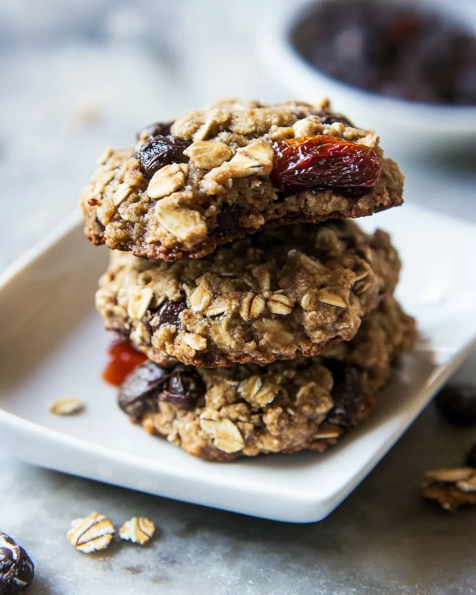 Classic Vegan Oatmeal Cookies image