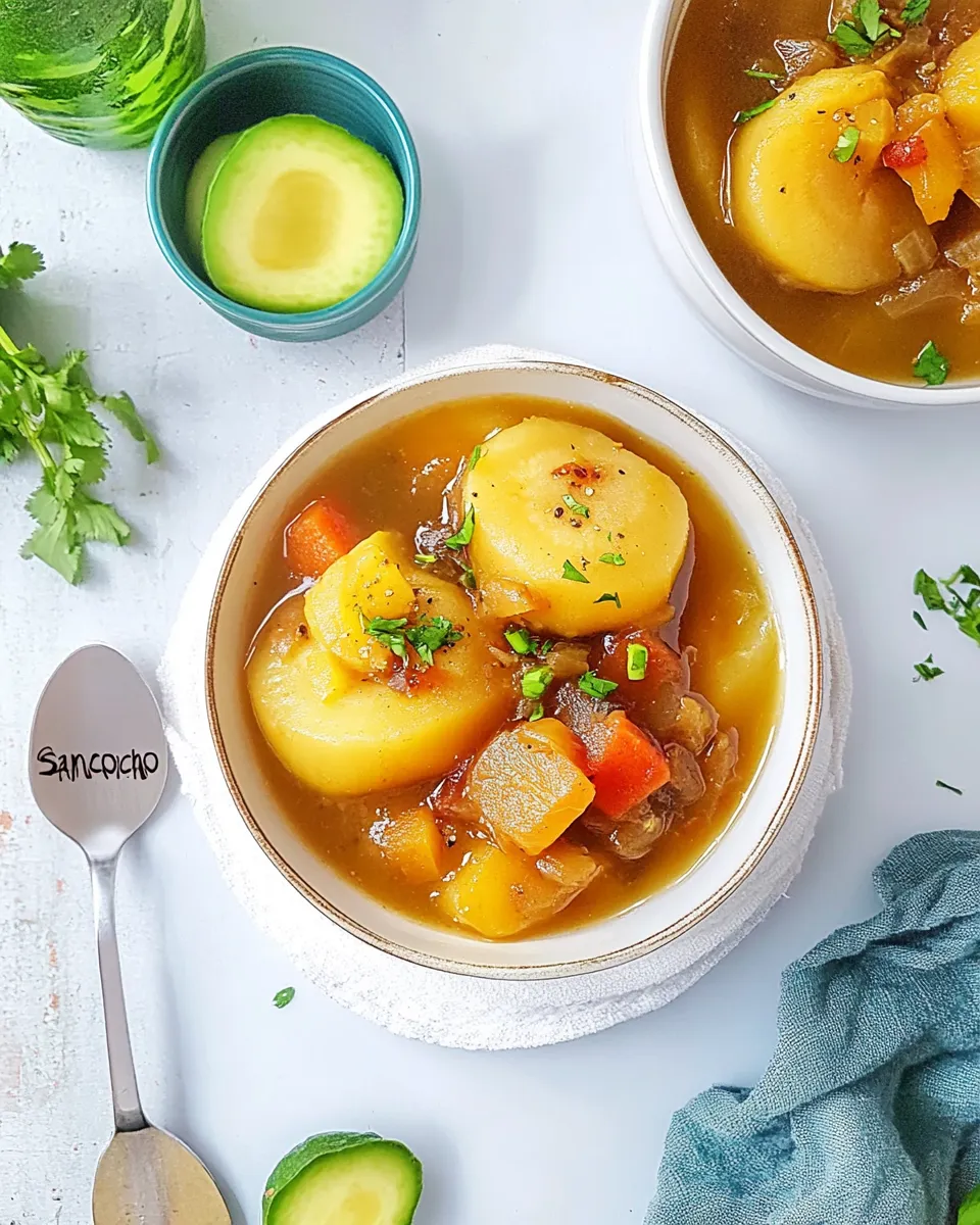Easy Vegan "Sancocho" (Root Stew) photo