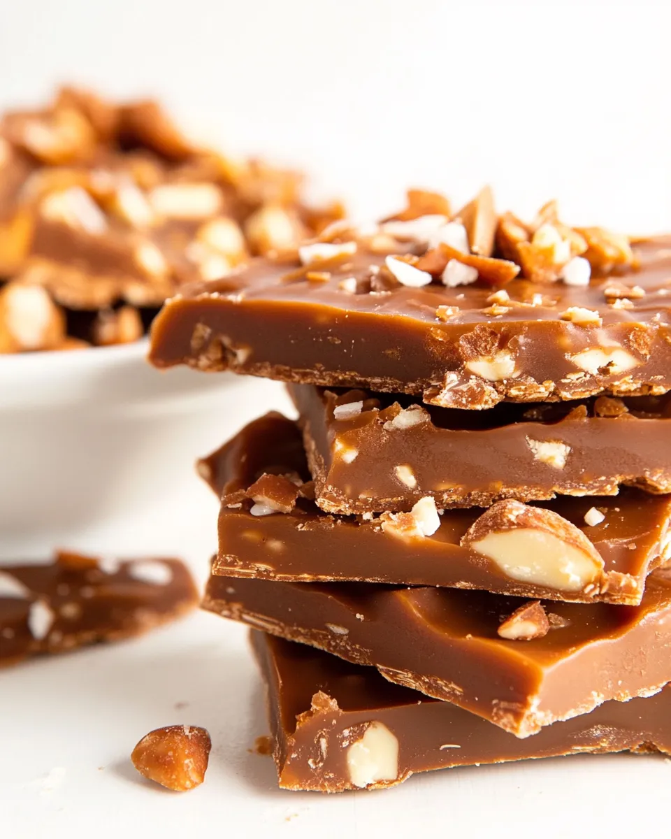 Easy Vegan Toffee recipe photo
