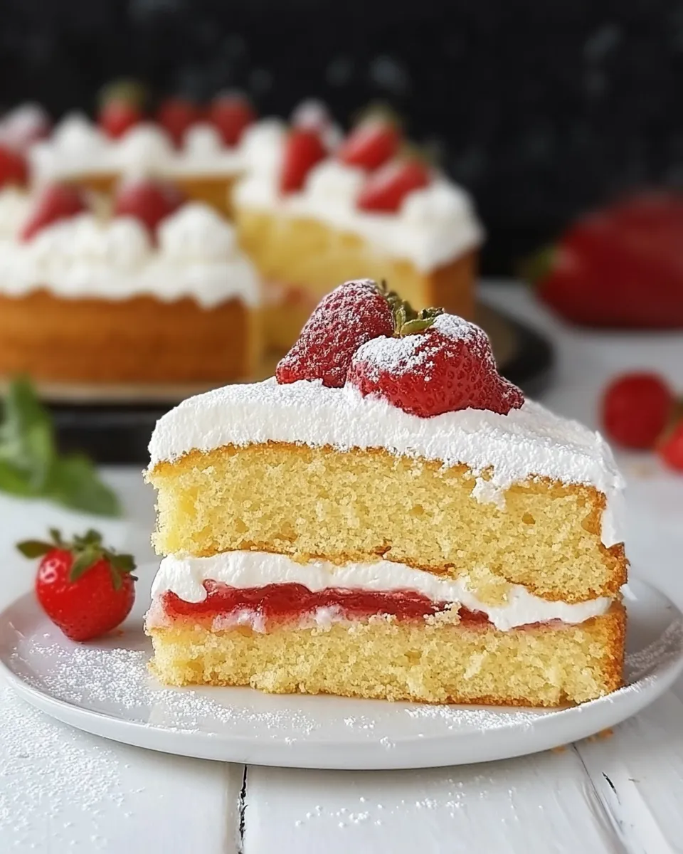 Easy Victoria Sponge Cake recipe photo