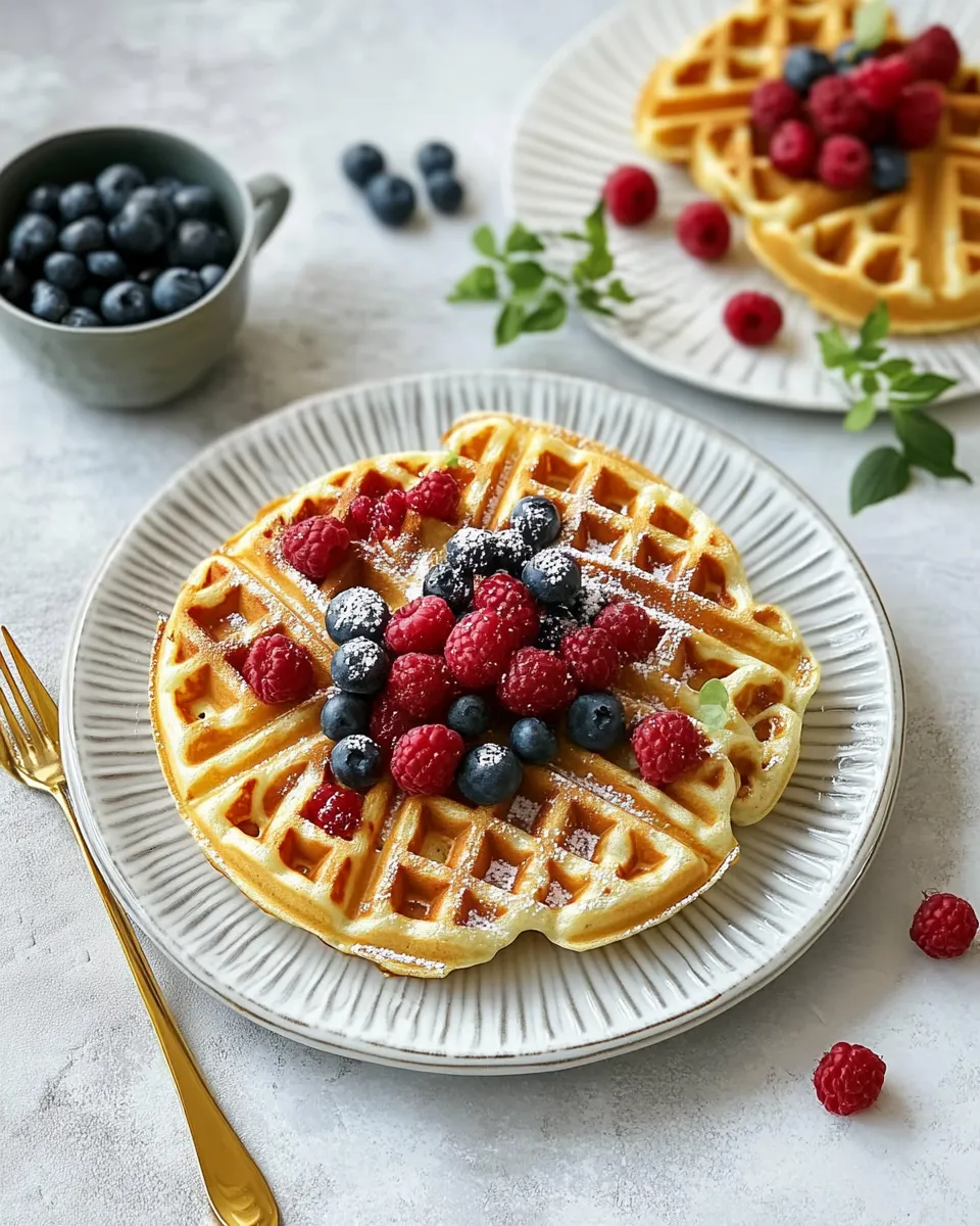 Homemade Waffle Recipe photo