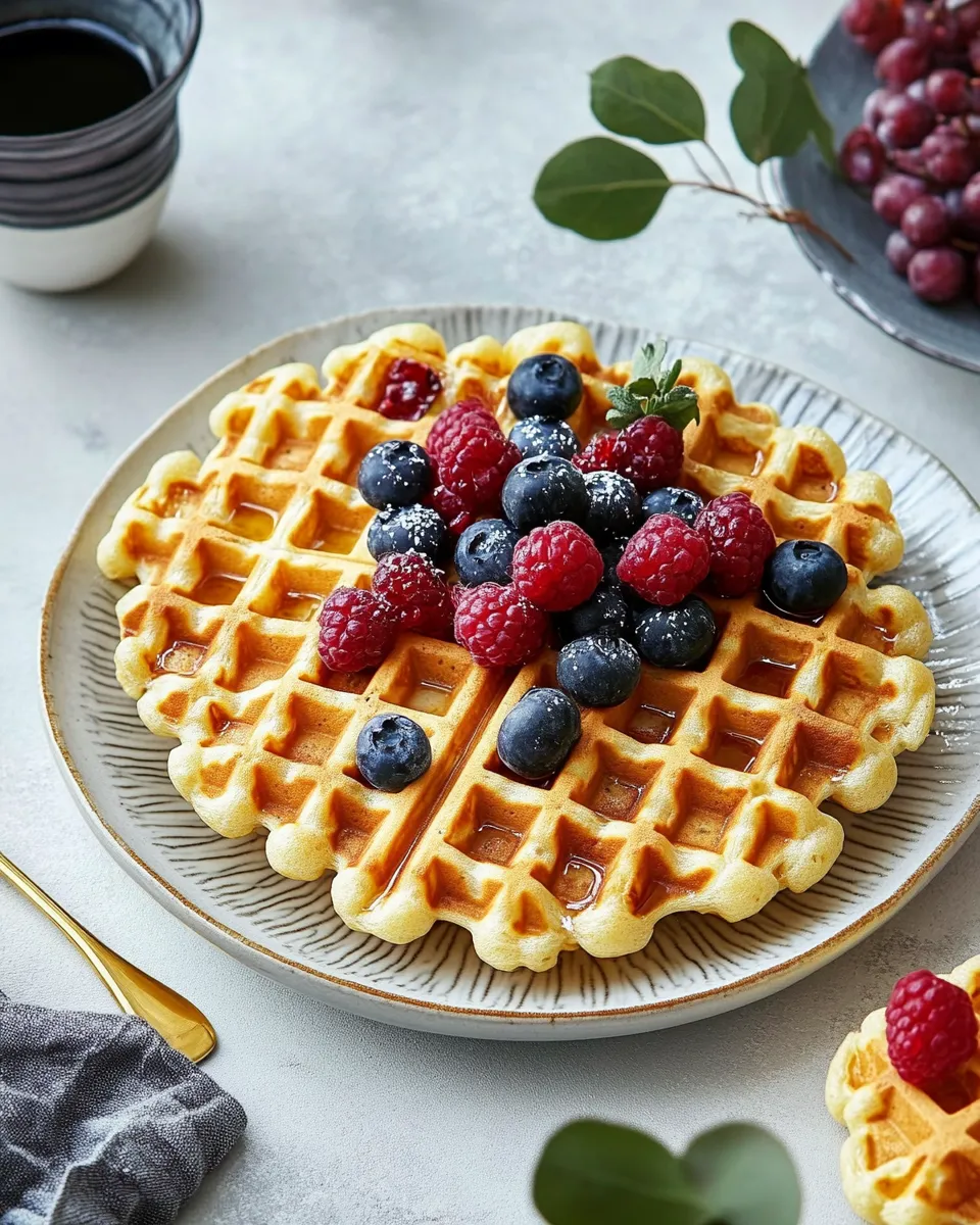 Classic Waffle Recipe image