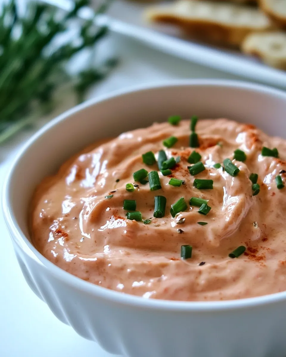 Easy Whipped Feta and Red Pepper Dip dish photo
