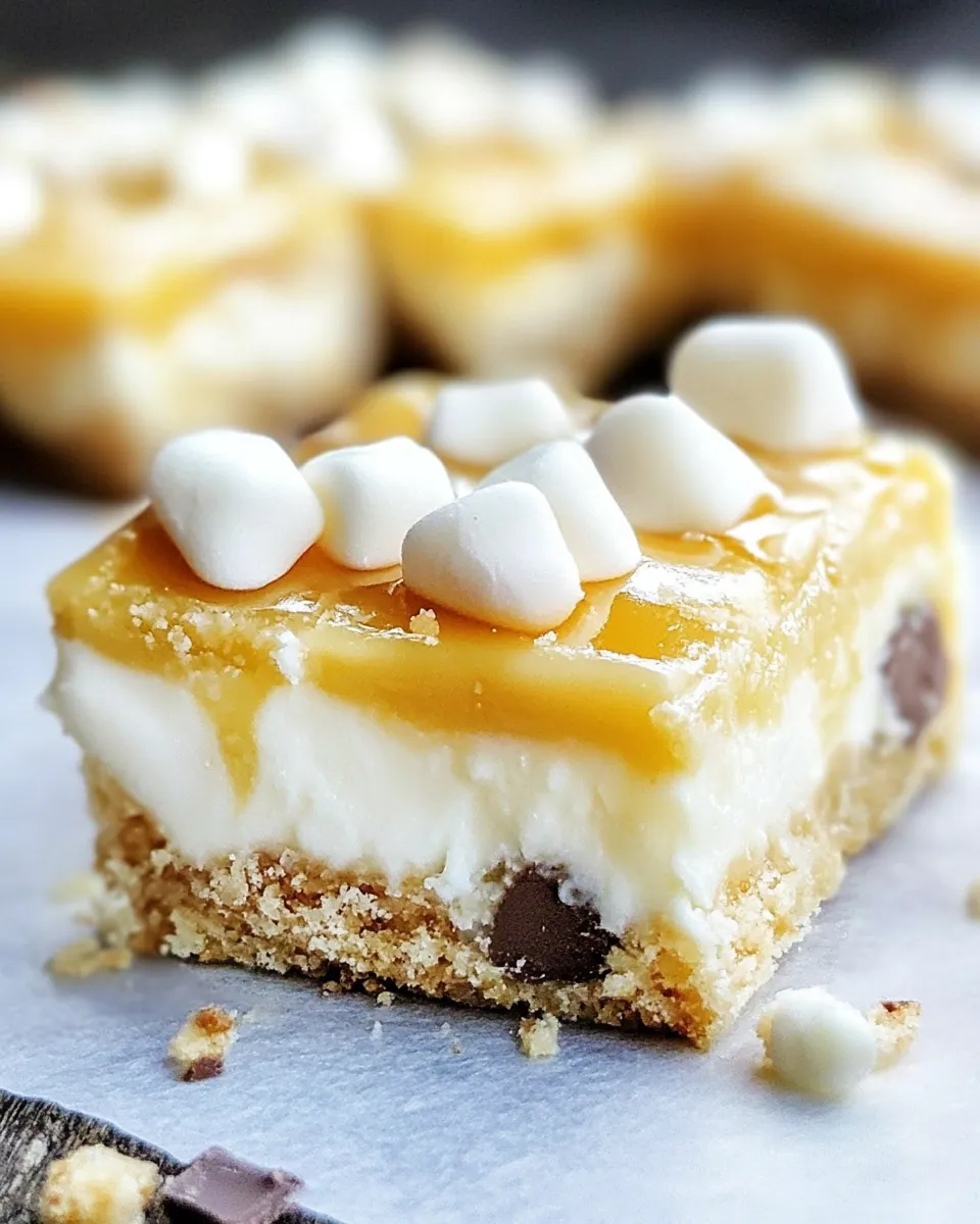Classic White Chocolate Smores Bars image