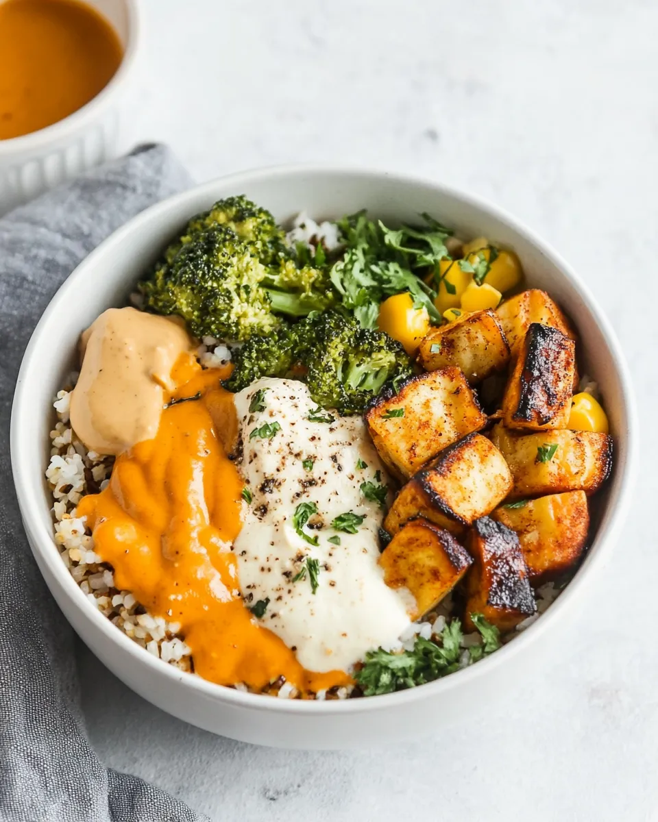 Delicious Whole30 Vegetarian Power Bowls dish photo