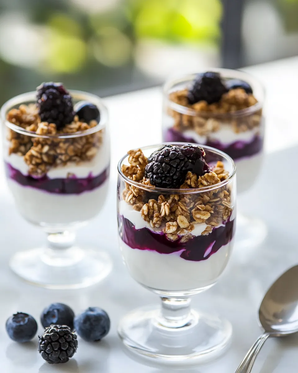 Easy Yogurt Parfaits recipe photo