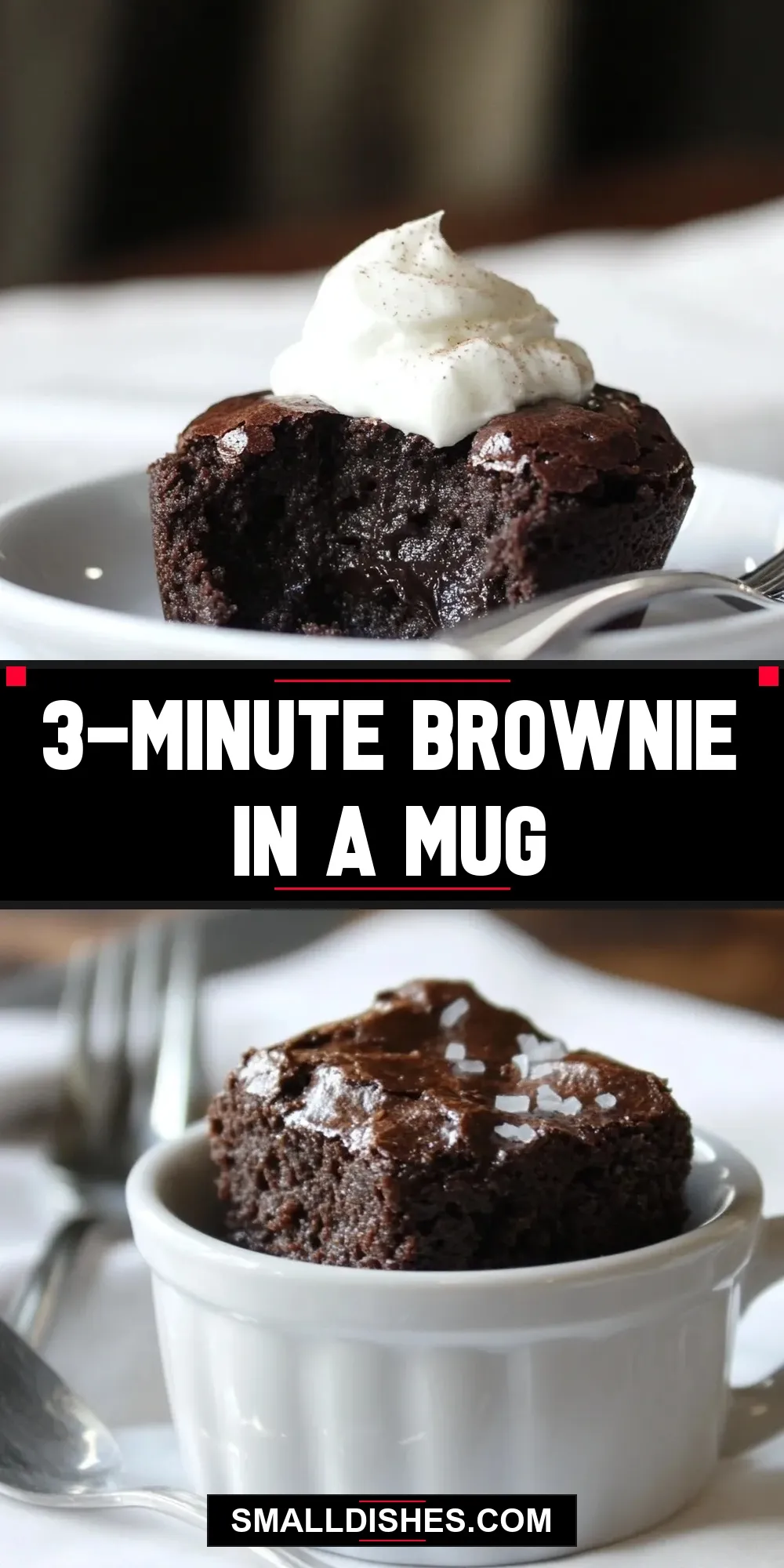 Easy 3-Minute Brownie In A Mug Recipe