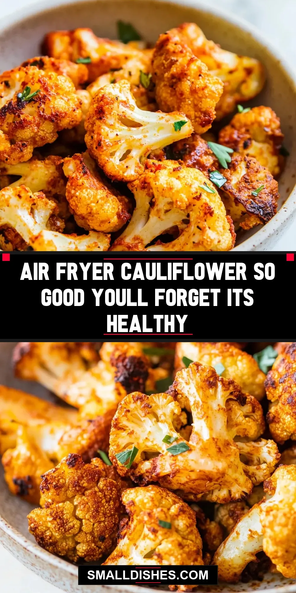 Easy Air Fryer Cauliflower So Good Youll Forget Its Healthy Recipe