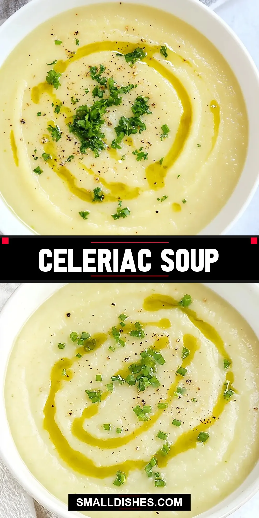 Celeriac Soup (Quick & Delicious)