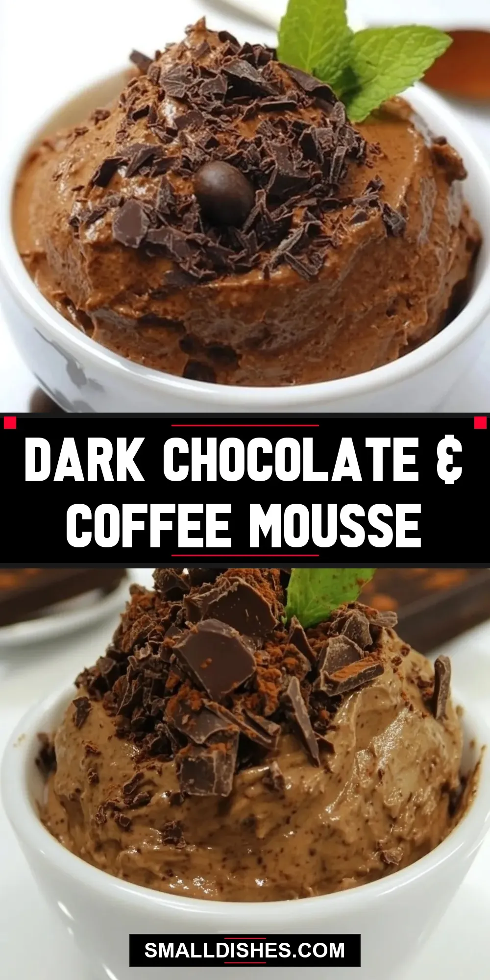 How To Make Healthy Dark Chocolate & Coffee Mousse
