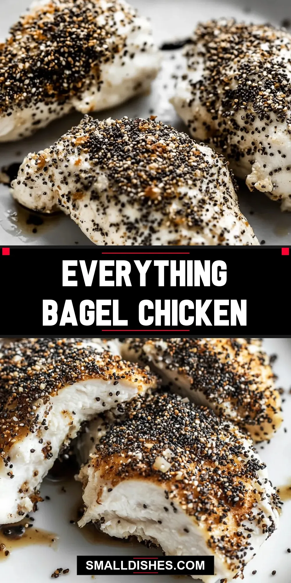 The Best Everything Bagel Chicken Ever