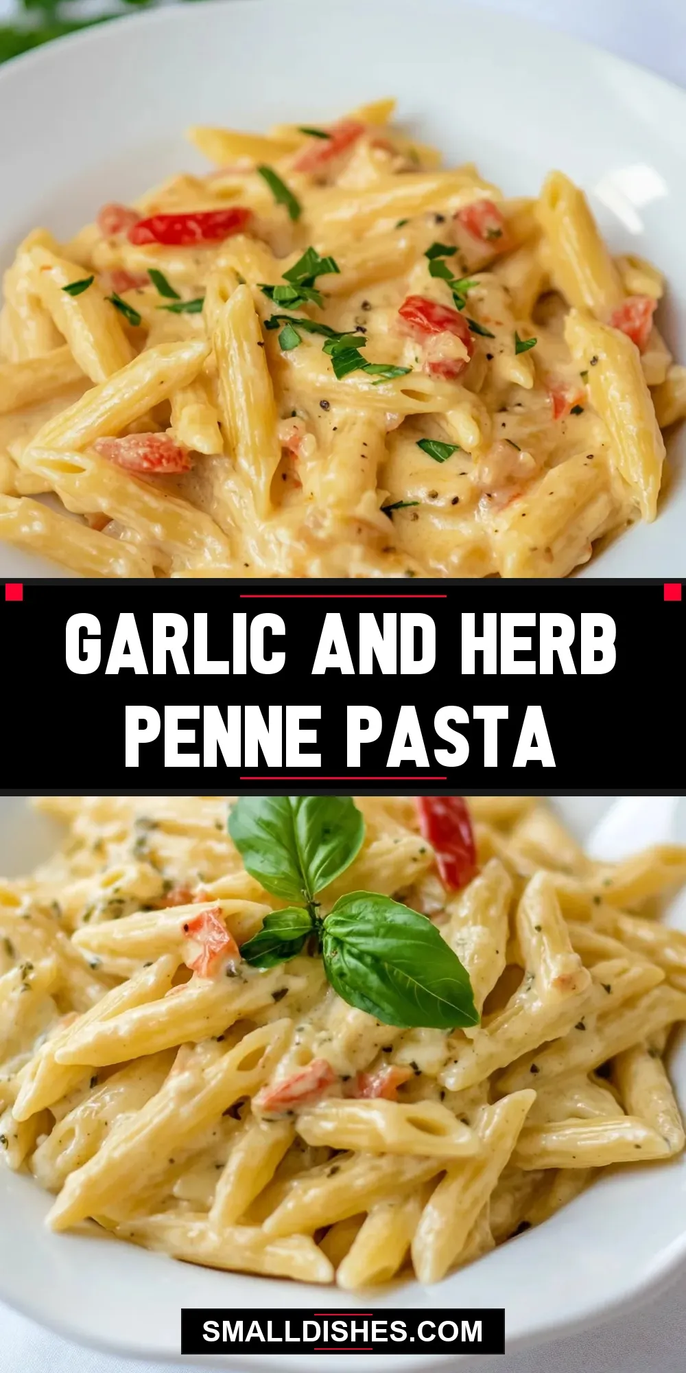 Easy Garlic And Herb Penne Pasta Recipe