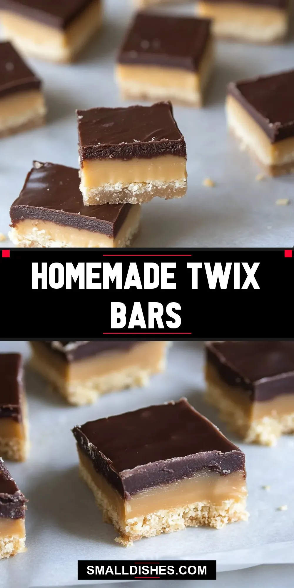 Homemade Twix Bars (Quick & Delicious)