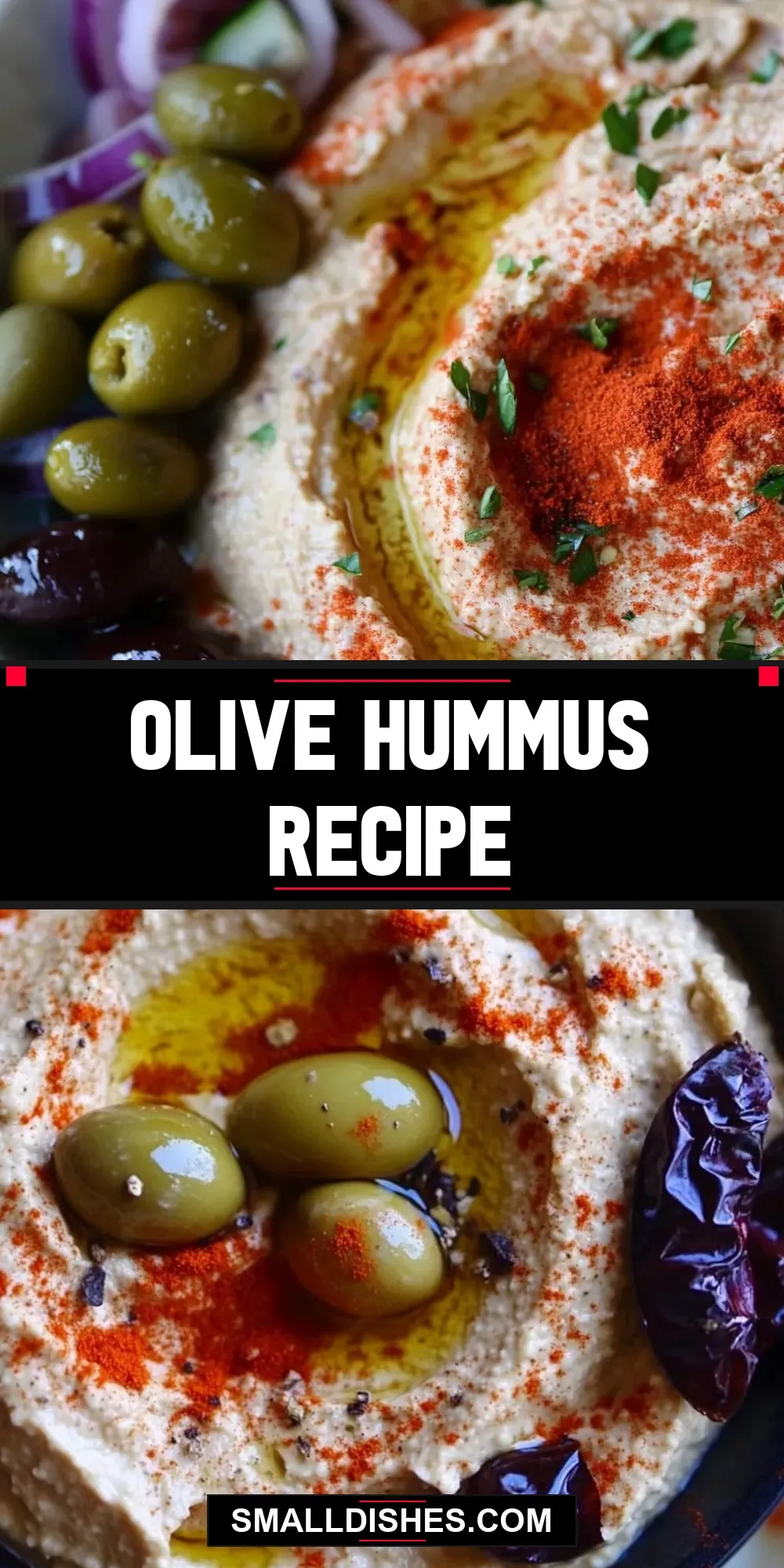 Easy Olive Hummus Recipe