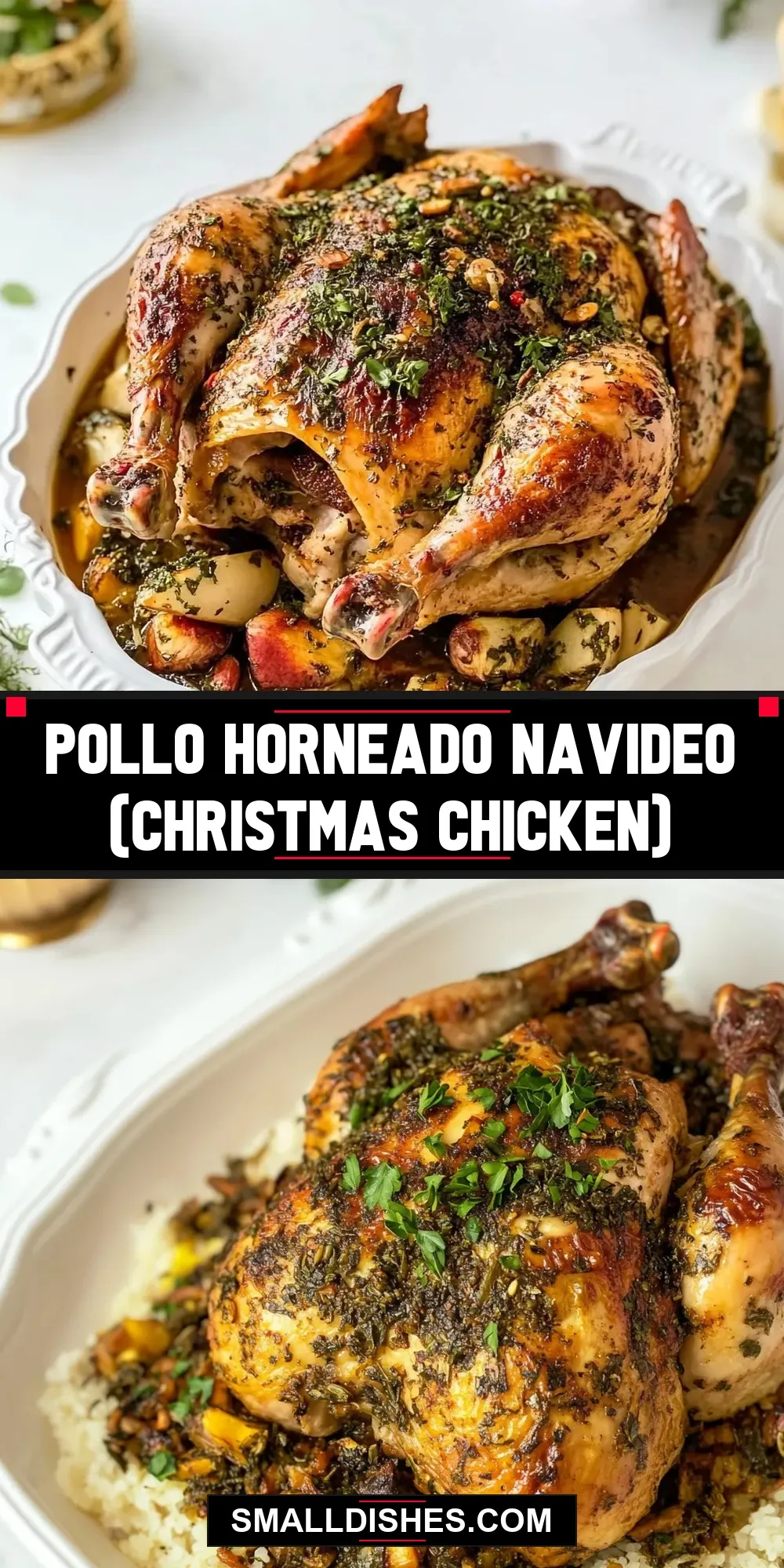 Easy Pollo Horneado Navideo (Christmas Chicken) Recipe