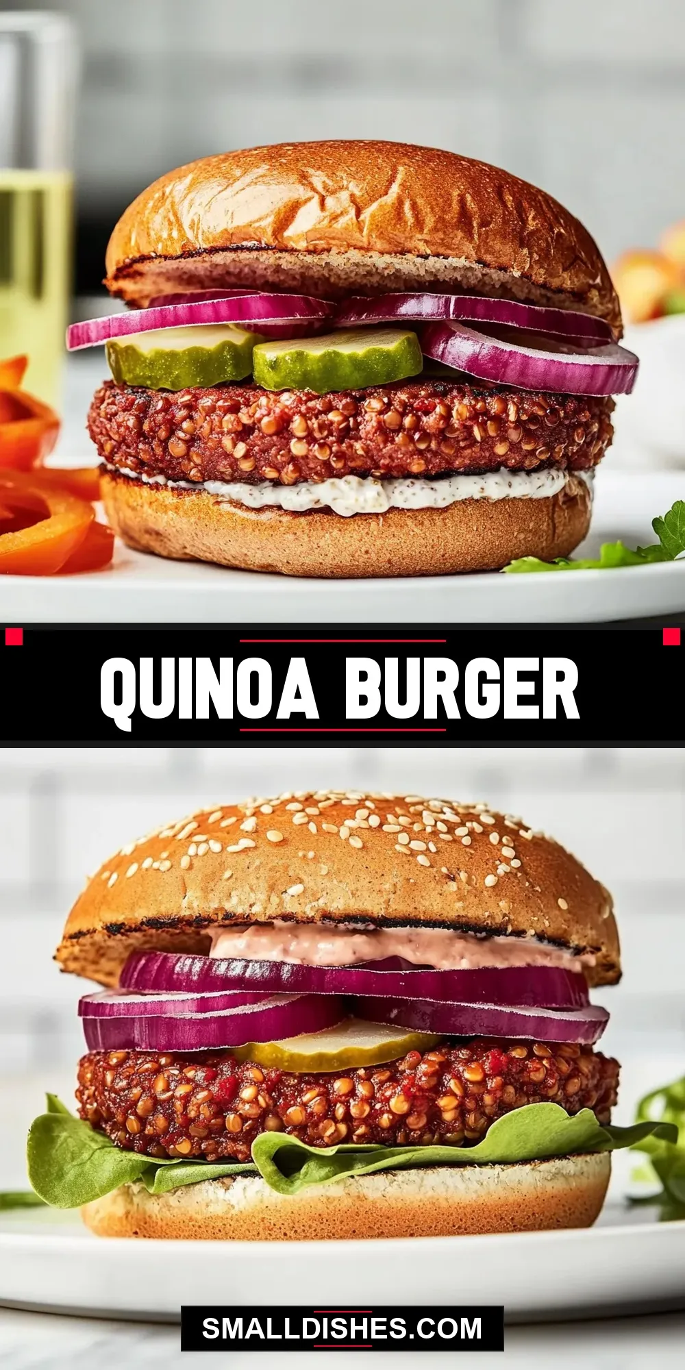 Easy Quinoa Burger Recipe