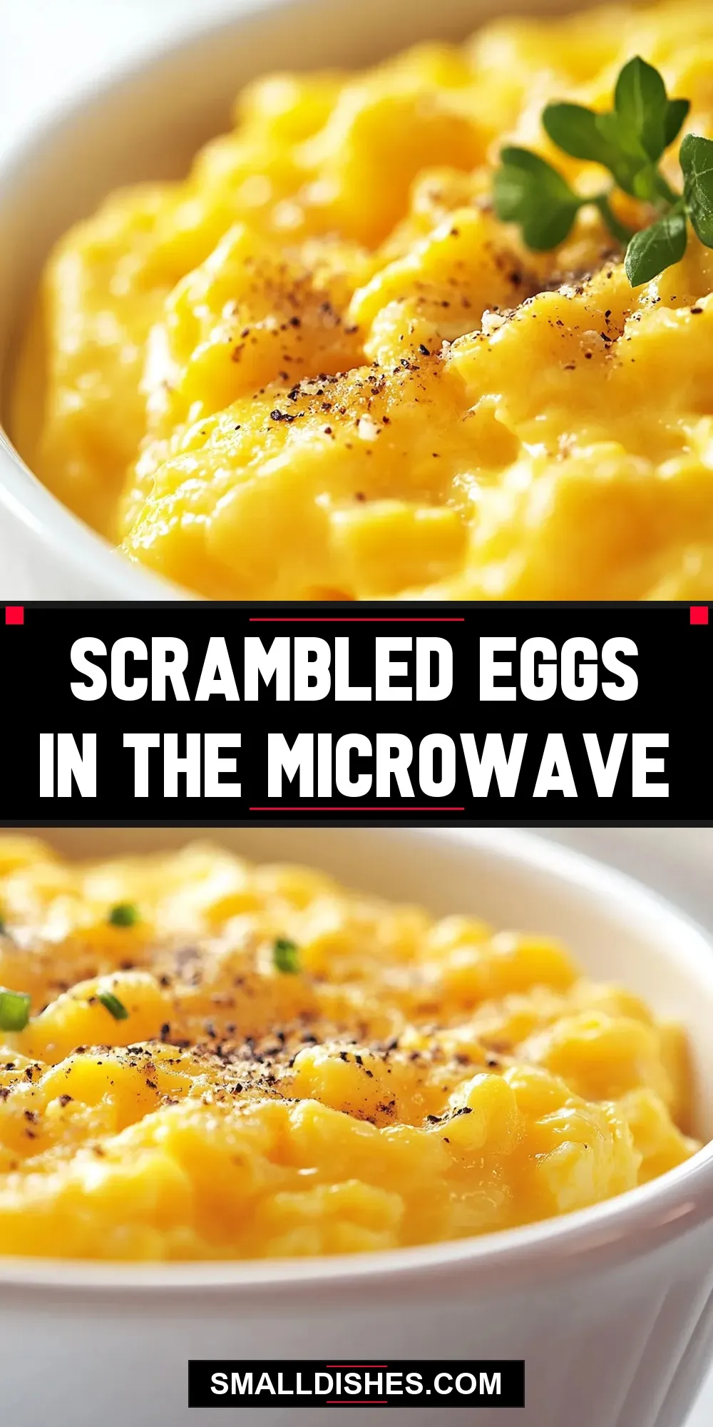 The Best Scrambled Eggs In The Microwave Ever