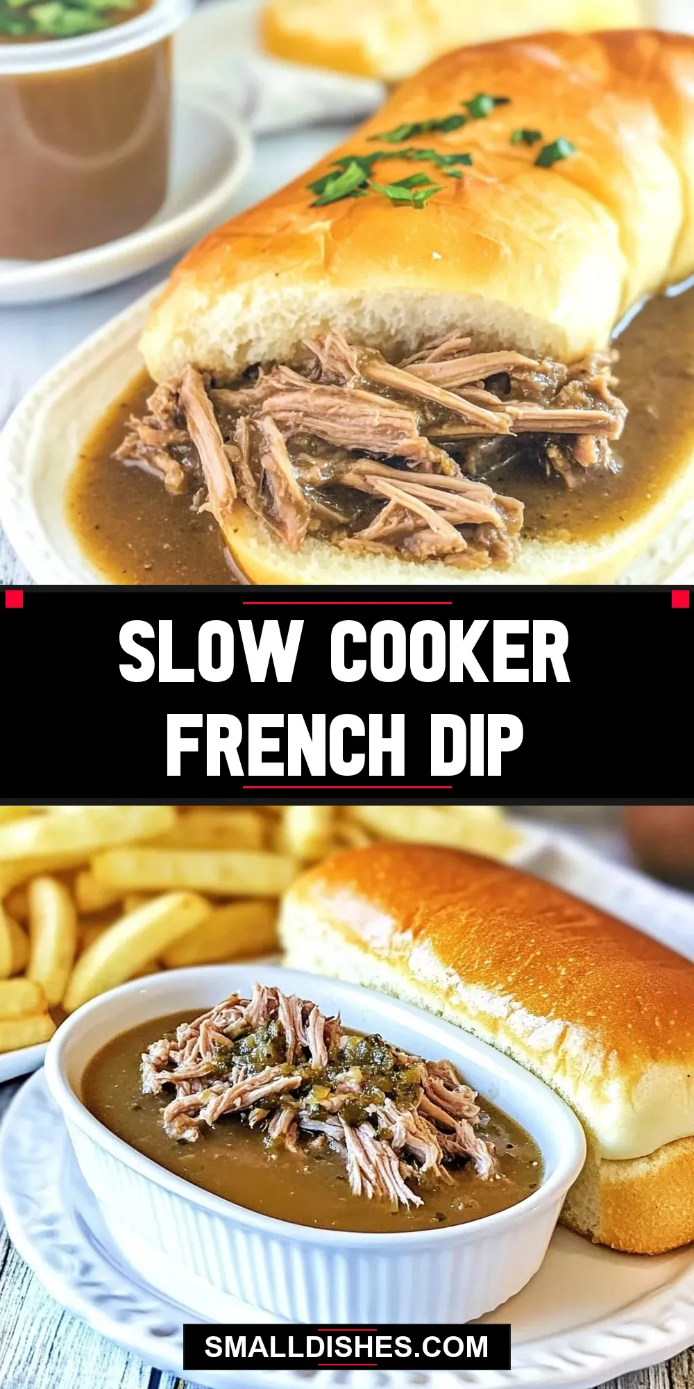 How To Make Savory Slow Cooker French Dip